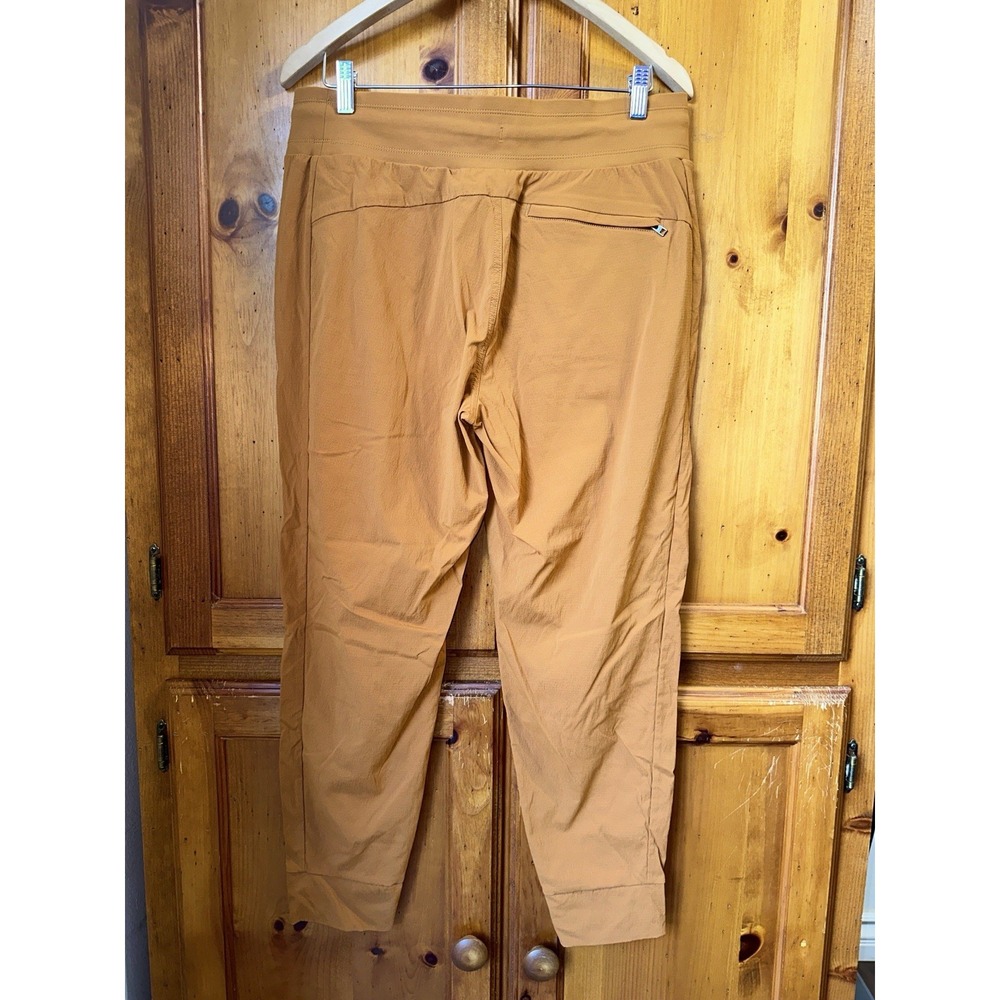 Athleta Trekkie North Joggers Women's 12 Hiking Yellow High Rise Pants 405726 - Picture 3 of 11
